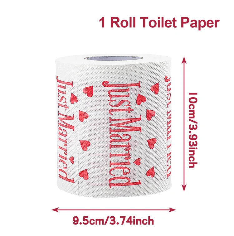 Christmas Toilet Roll Paper Happy 2026 New Year Christmas Supplies Xmas Tissue Roll Napkin Kitchen Tool Home Decoration New Year