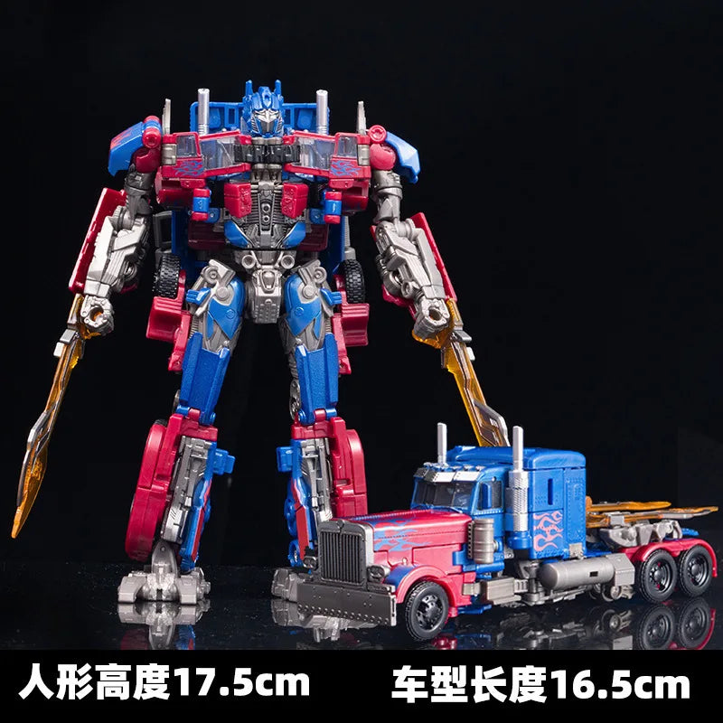 Transformation Robot Toy Car Commander Action Figure AOYI BMB Deformation Truck Head Alloy Edition Anime Model Toy For Kids Gift