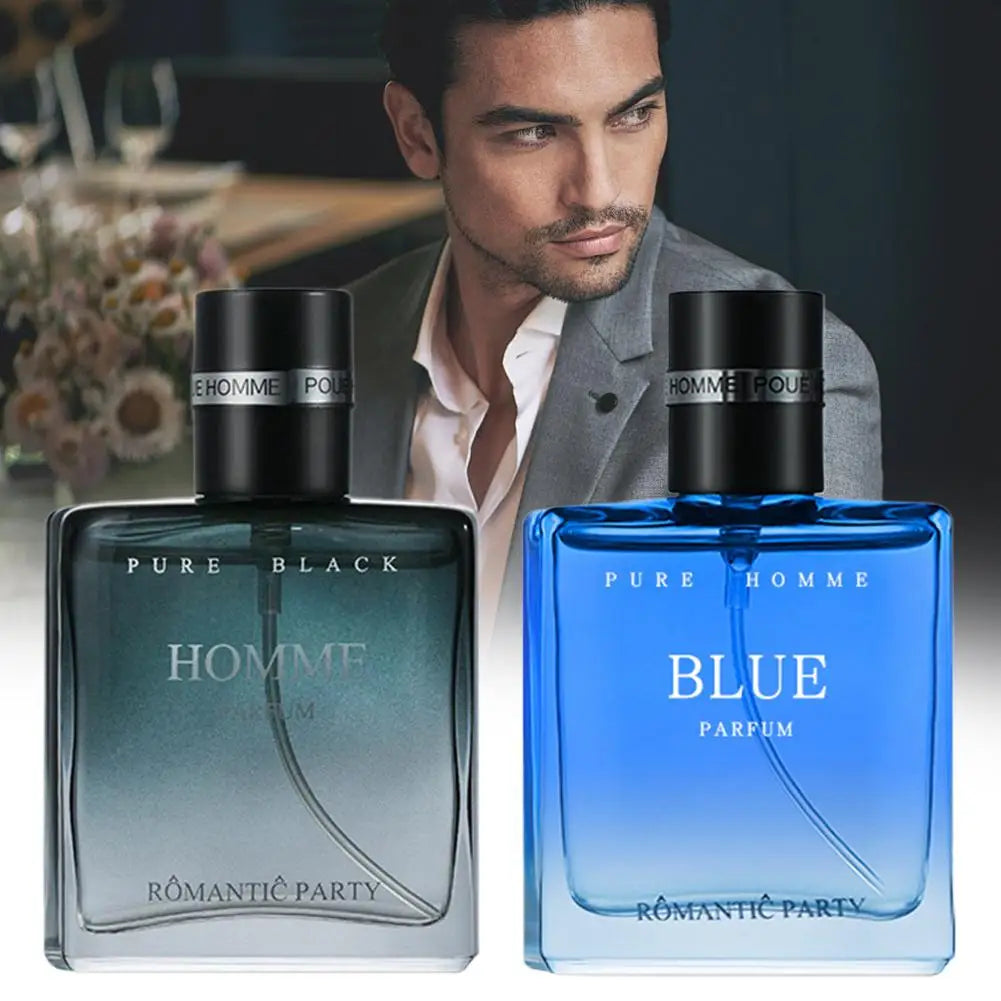 30ml Azure Marine Cologne For Men – Fresh Citrus & Sea Notes,Long-Lasting Charming Romantic Original Cologne Perfumes