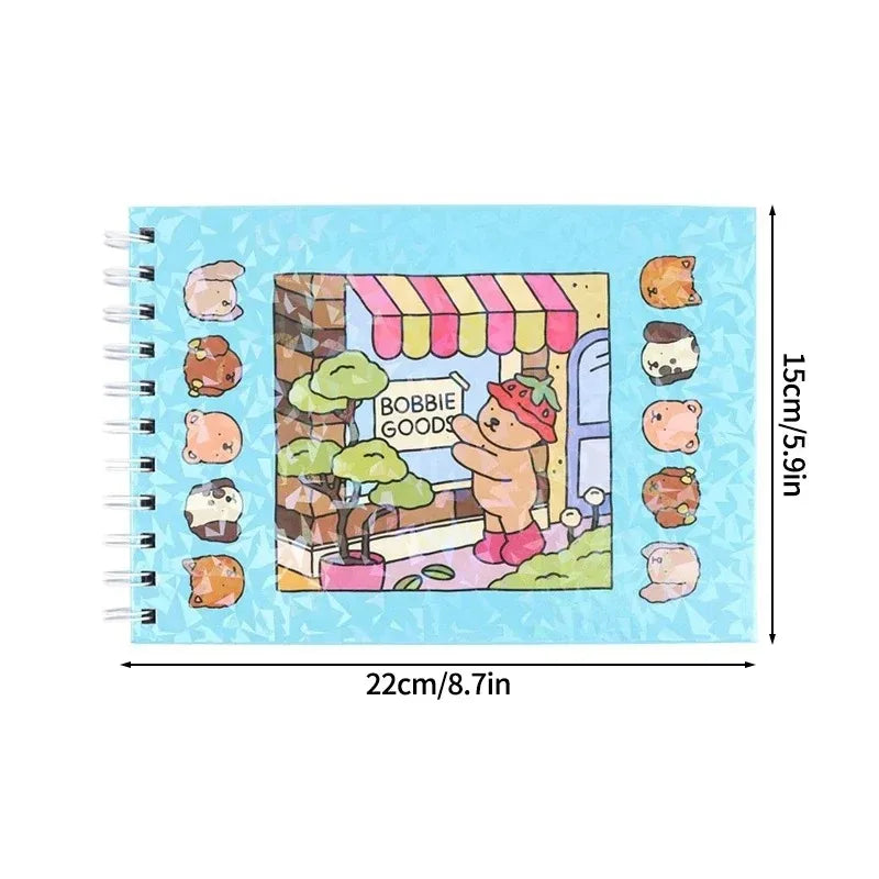 4/2/1Pcs Bobbie Good Coloring Book for Adults and Teens Educational Doodle Book Coloring Books Students Stationery