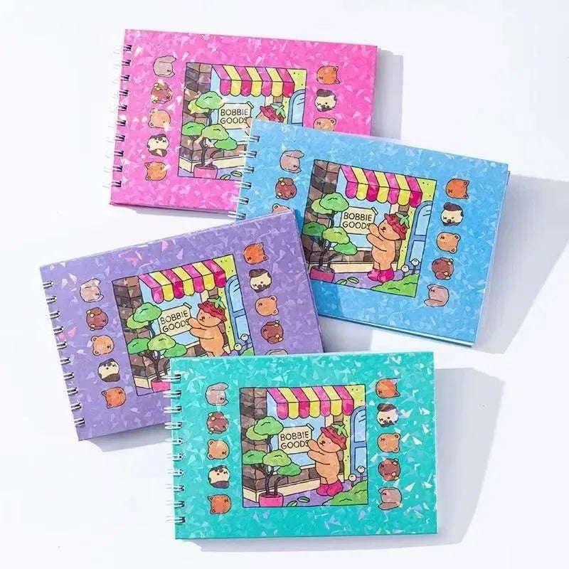 4/2/1Pcs Bobbie Good Coloring Book for Adults and Teens Educational Doodle Book Coloring Books Students Stationery