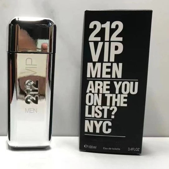 212 Grey Bottle Men's Perfume 100ml, Alluring Long-Lasting Scent for Dating Night, Gift
